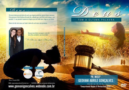 DVD - Mensagem: " Deus tem a ultima palavra". Gravado no ministério Apascentar de Guarulhos.